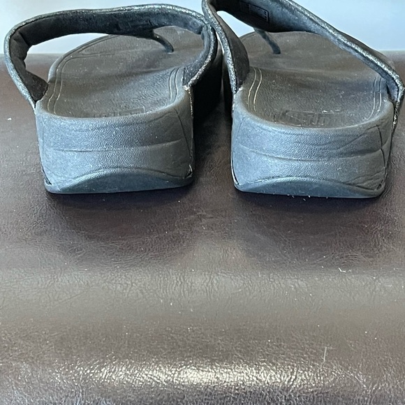 Fitflop size 7  flip flops thong toe post sandals micro wobbleboard - Picture 10 of 17